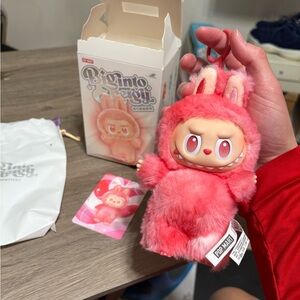 ❤️Authentic Pop MART Monsters Big Into Energy Pendant Love Red - US SELLER ❤️